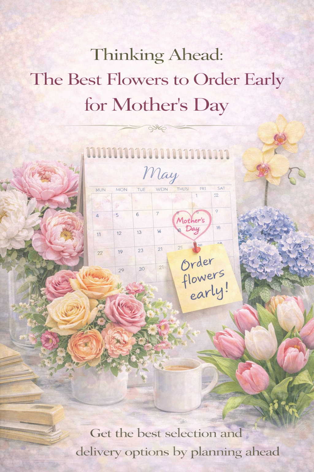 Thinking Ahead: The Best Flowers to Order Early for Mother’s Day