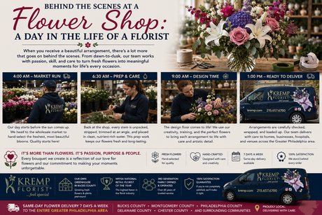Behind the Scenes at a Flower Shop: A Day in the Life of a Florist