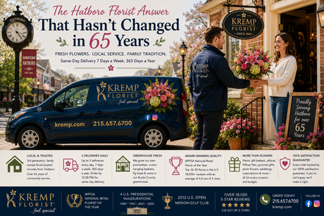 Best Local Florist for Delivery in Hatboro, PA: Kremp Florist