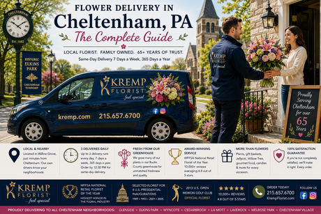 Flower Delivery in Cheltenham, PA: The Complete Guide