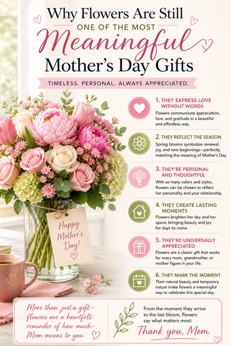 Why Flowers Are Still One of the Most Meaningful Mother’s Day Gifts