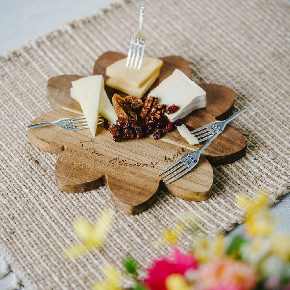 Acacia Cheese and Bread Board