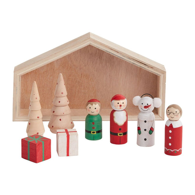 Santa's Workshop Scene