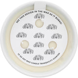 Soy Wax Reveal Triple Wick Dog Candle