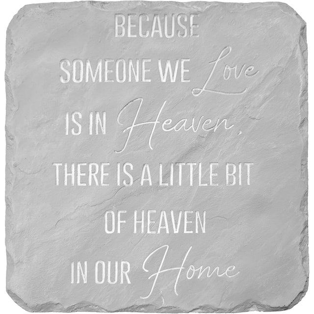 Heaven in Our Home Garden Stone