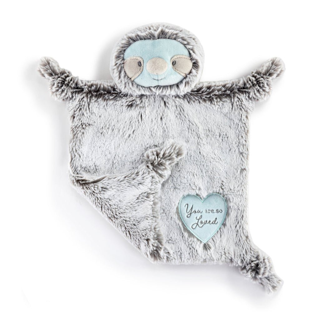 Luxurious Sloth Blankie - Blue