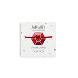 January Birthstone Bracelet