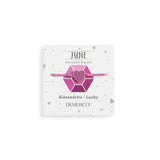 Alexandrite June birthstone bracelet