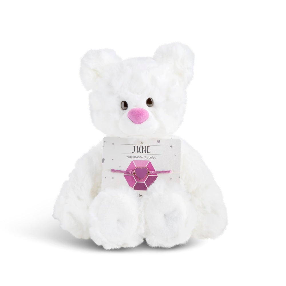 June Birthstone Bear with Alexandrite