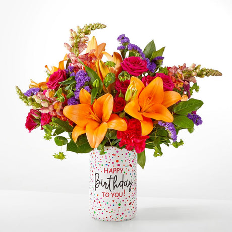 Birthday Palooza Bouquet - Deluxe