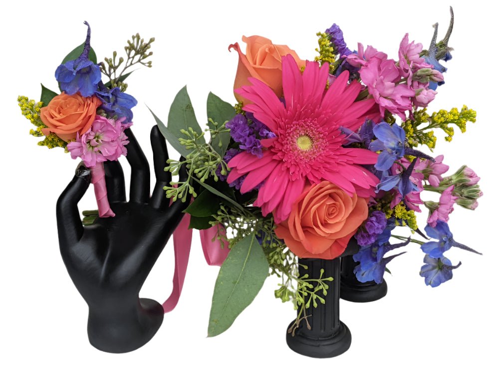 Bright Flower Prom Flower Package - Standard