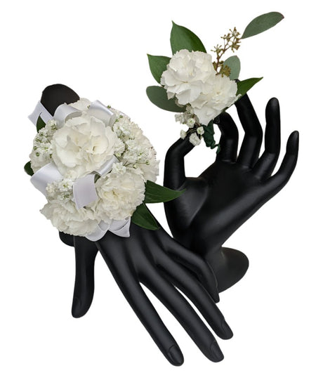 Enticing Prom Flower Package - White