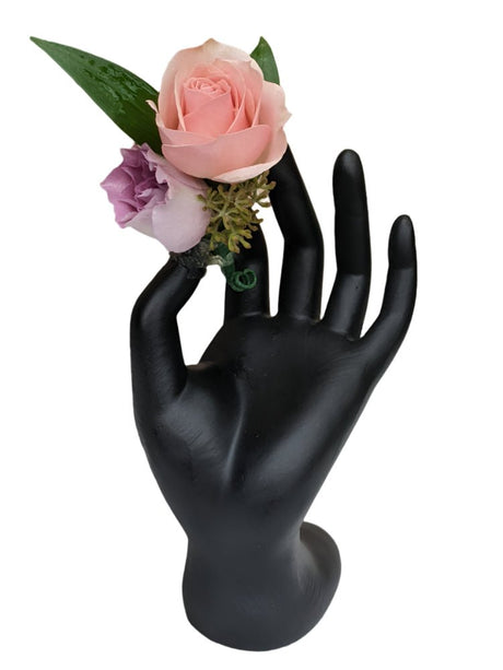 Blush Beauty Boutonniere