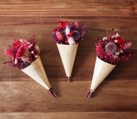 Everlasting Pixie Mini Dried Flower Bouquets