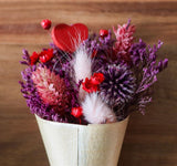 Everlasting Pixie Mini Dried Flower Bouquet