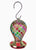 Rainbow Glass Hummingbird Feeder