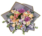 Silver Lining Wrapped Bouquet