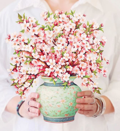 Japanese Cherry Blossoms 3D Pop-up Card