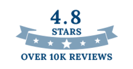 4.8 stars over 10k reviews