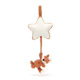 Bashful Fox Muscial Pull Extended Baby Jellycat