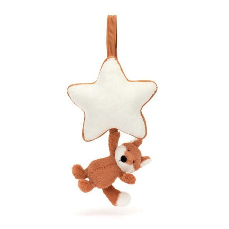 Bashful Fox Muscial Pull Baby Jellycat