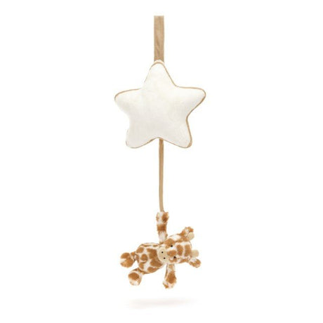 Bashful Giraffe Musical Pull Extended Jellycat