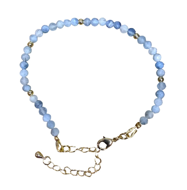 March Birthstone Bracelet - Aquamarine