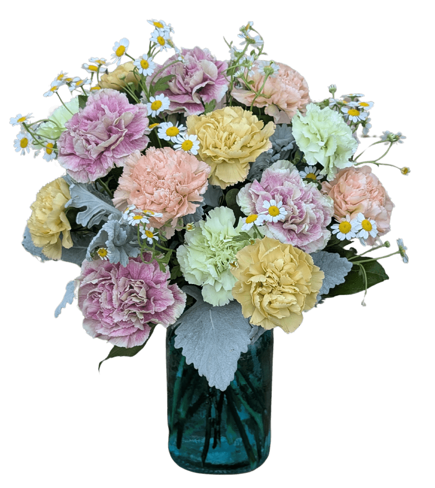 Mother's Day Carnation Vase