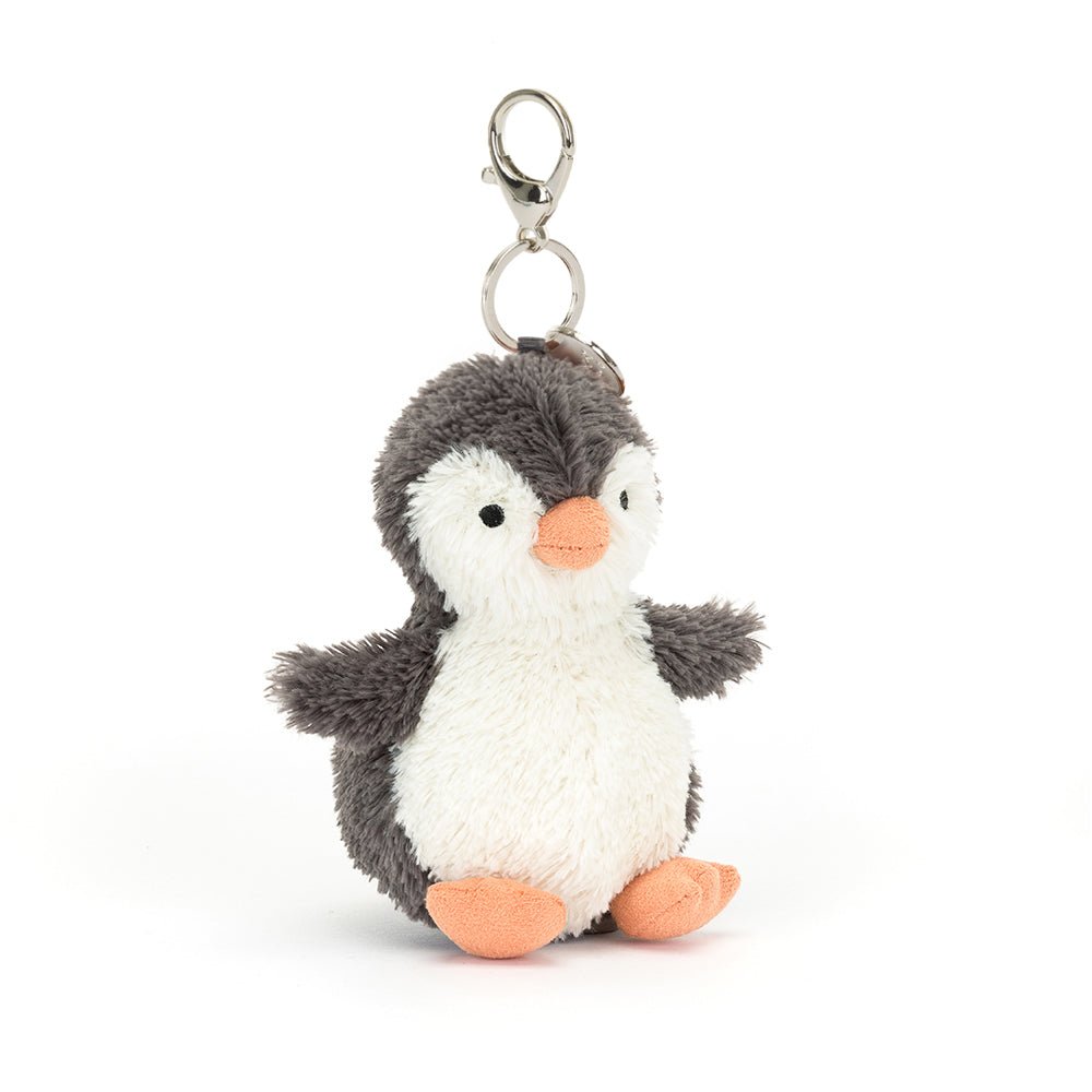 Peanut Penguin Bag Charm Jellycat