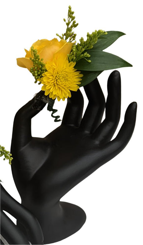 Sweet Sunshine Boutonniere