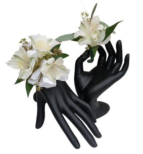 Cherish Prom Flower Package - White
