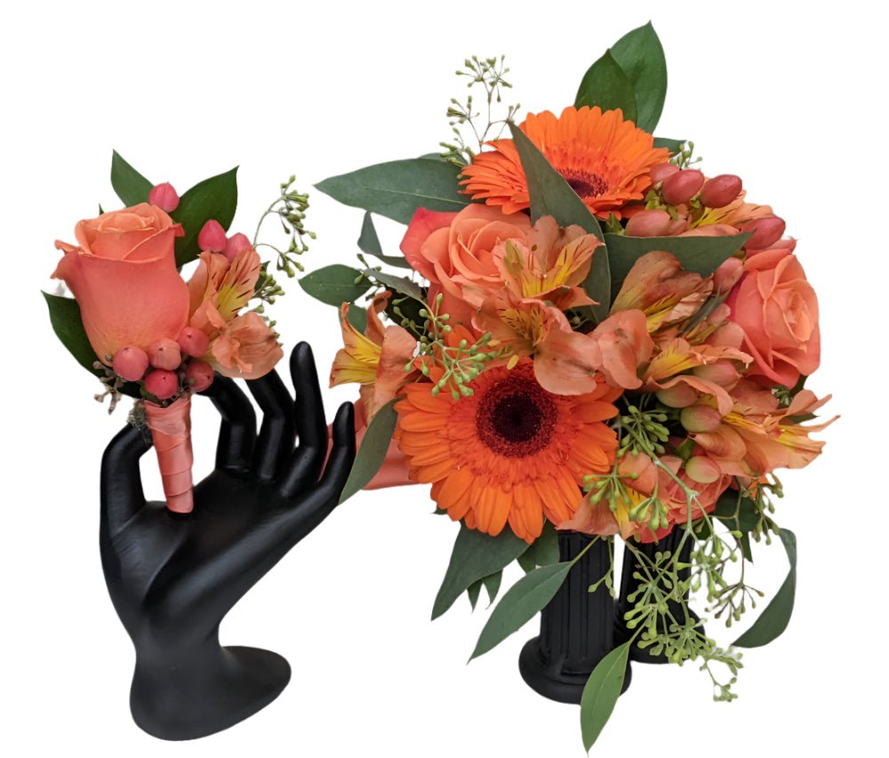 Tropical Citrus Prom Flower Package