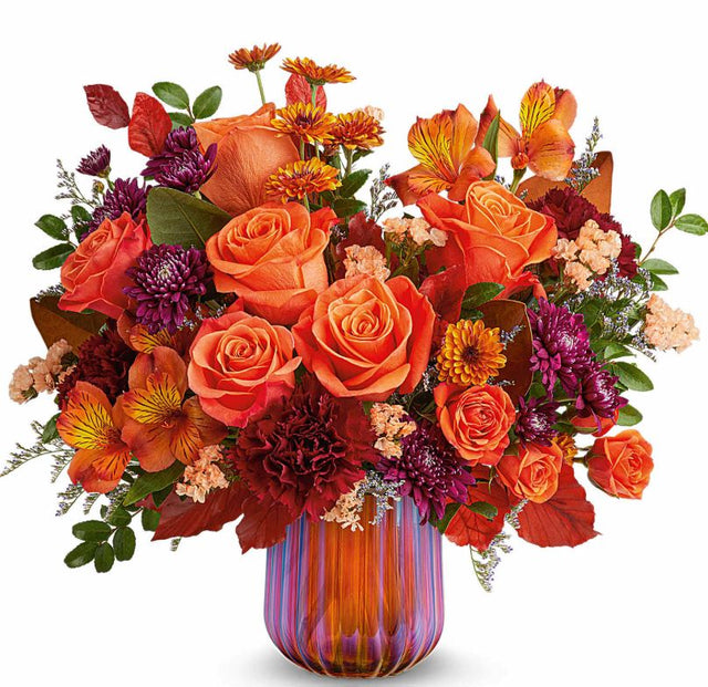 Teleflora Amber Glow Bouquet - Premium