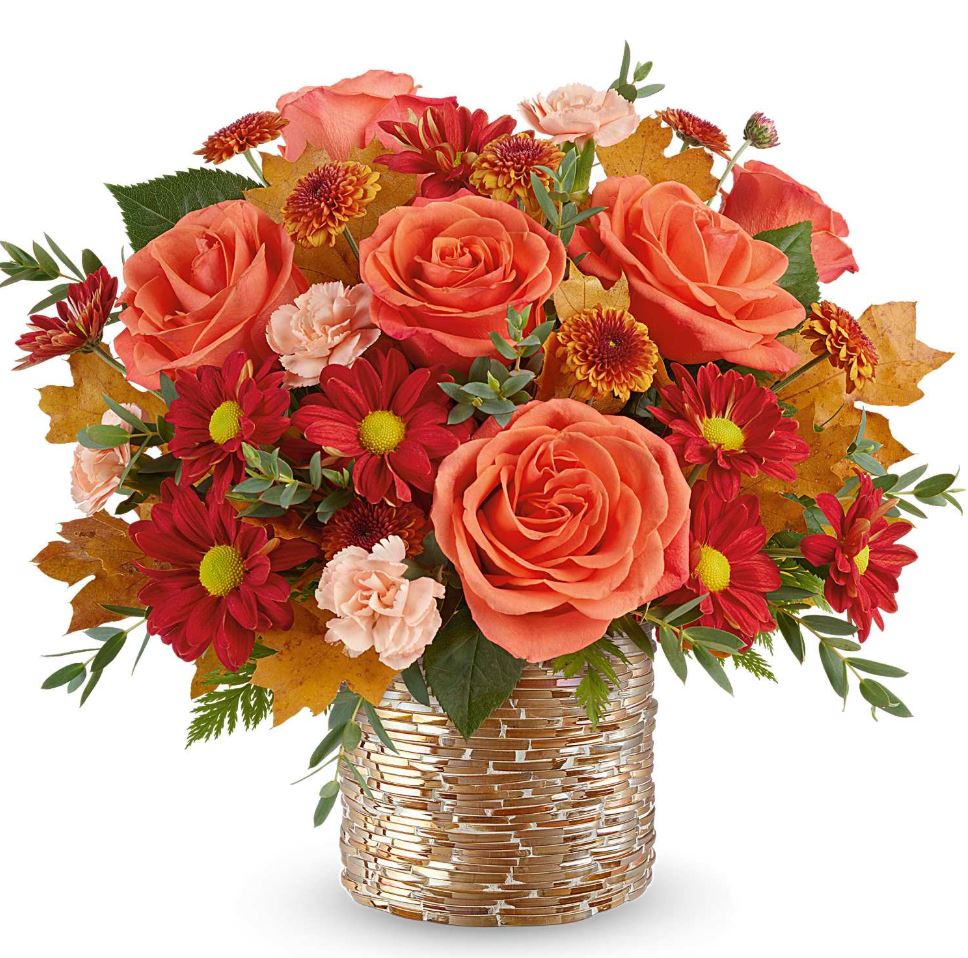 Teleflora Chic Copper Bouquet - Deluxe