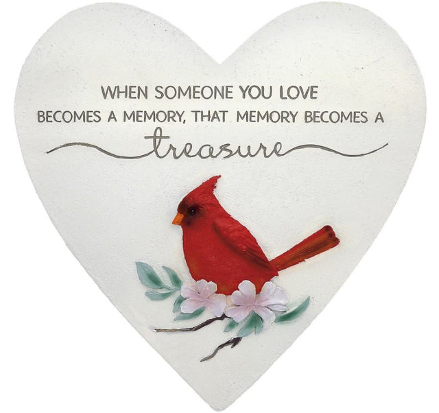 Treasured Heart Garden Stone