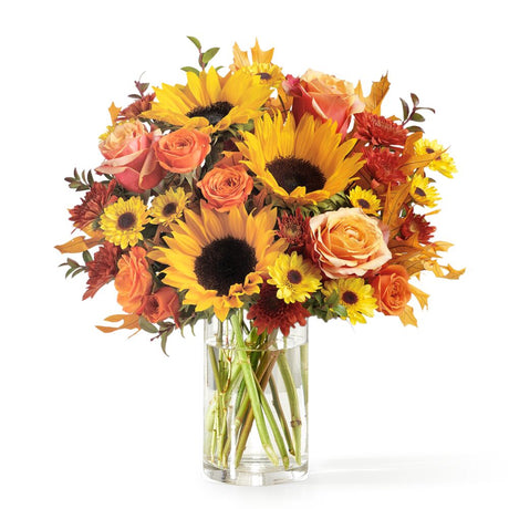 Fluttering Foliage Bouquet - Deluxe