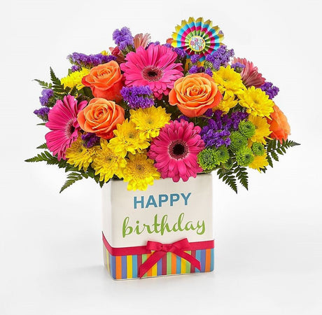 Birthday Brights Bouquet Exquisite