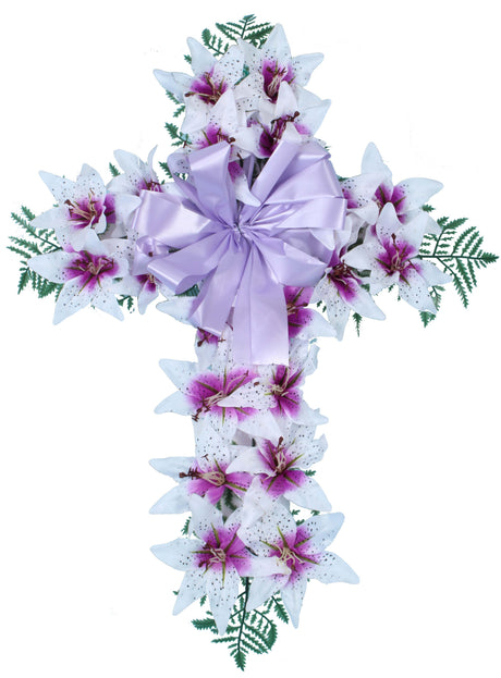 Artificial Outdoor Memorial Cross