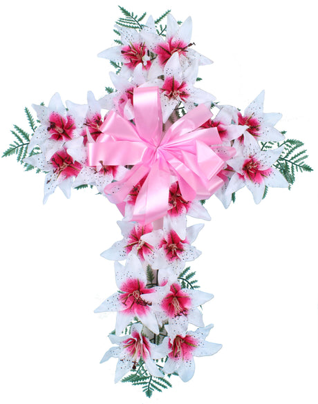 Artificial Outdoor Memorial Cross