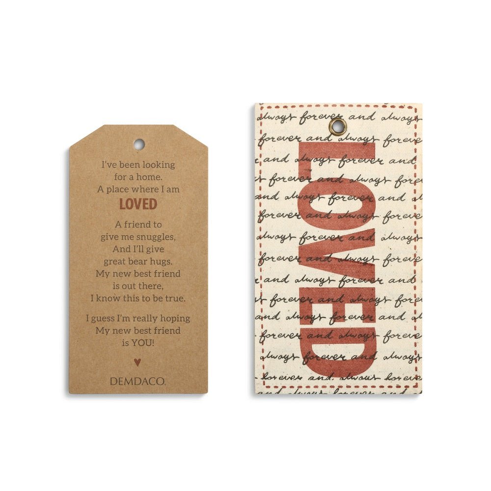 Loved Bear Hang Tags