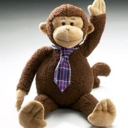 Spunky the Lavender Monkey 
