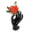 Orange Rose Boutonniere