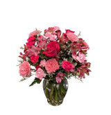 Pink Blooms Vase- Standard