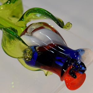 Handblown Glass Roses